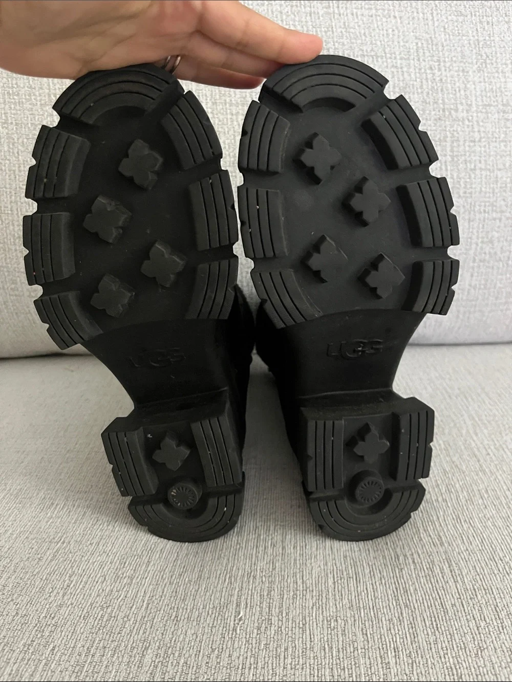 Women's Black Chunky Sock-Ankle Boots